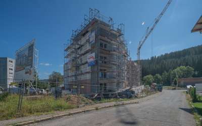 Moderne 1-Zimmer-Neubauwohnung mit Terrasse