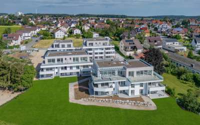 Das Panorama-Penthouse mit der Schwäbischen-Alb zum greifen nah!