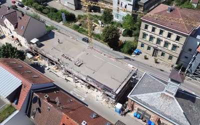 3-Zimmer-Neubauwohnung im Erdgeschoss mit Balkon