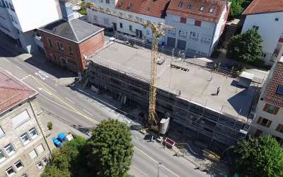 3-Zimmer-Neubauwohnung im Erdgeschoss mit Balkon