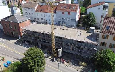 3-Zimmer-Neubauwohnung im Erdgeschoss mit Balkon