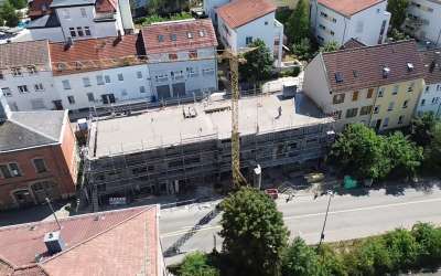 3-Zimmer-Neubauwohnung im Erdgeschoss mit Balkon